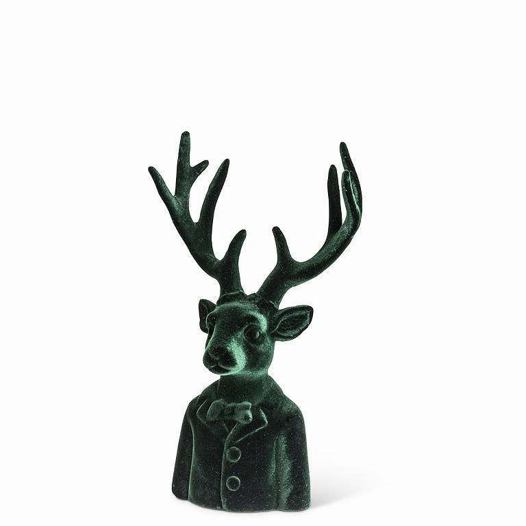 Medium Stag Head | Green