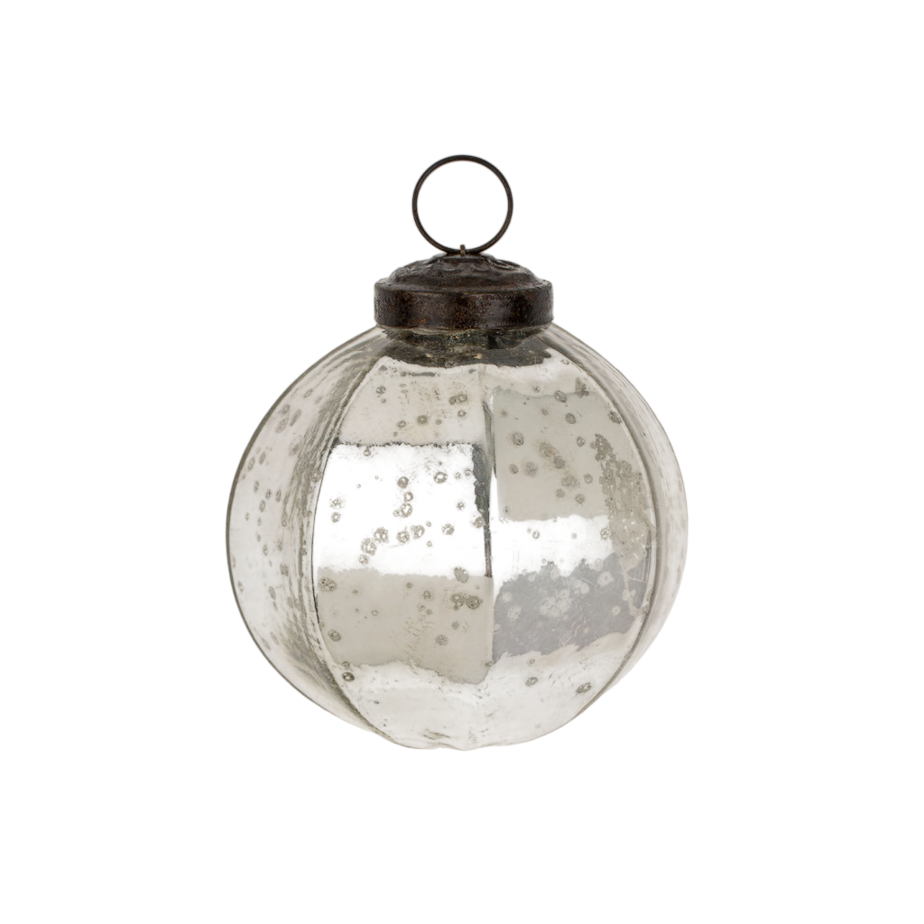 Silverfrost Bands Ornament | S