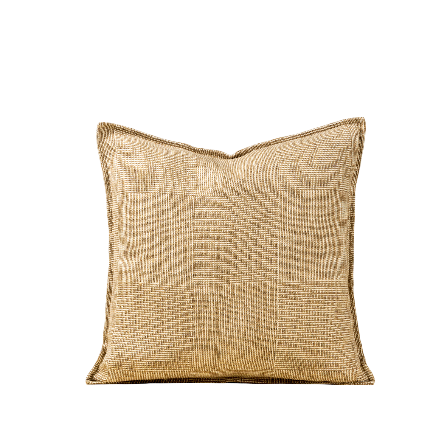 Patch Weave Linen Pillow Ivory | 20x20