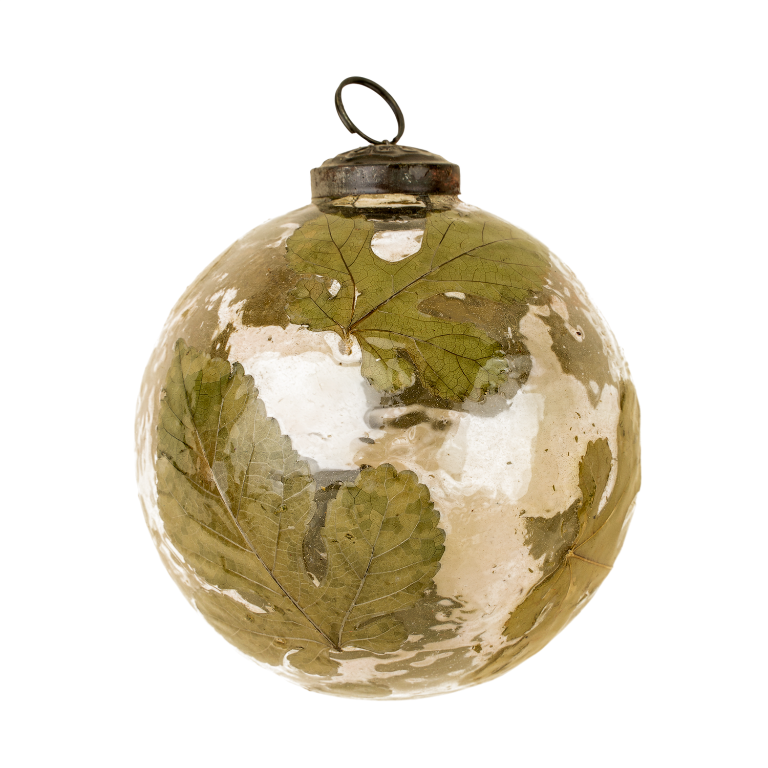 Luna Leaf Holiday Ornament | S