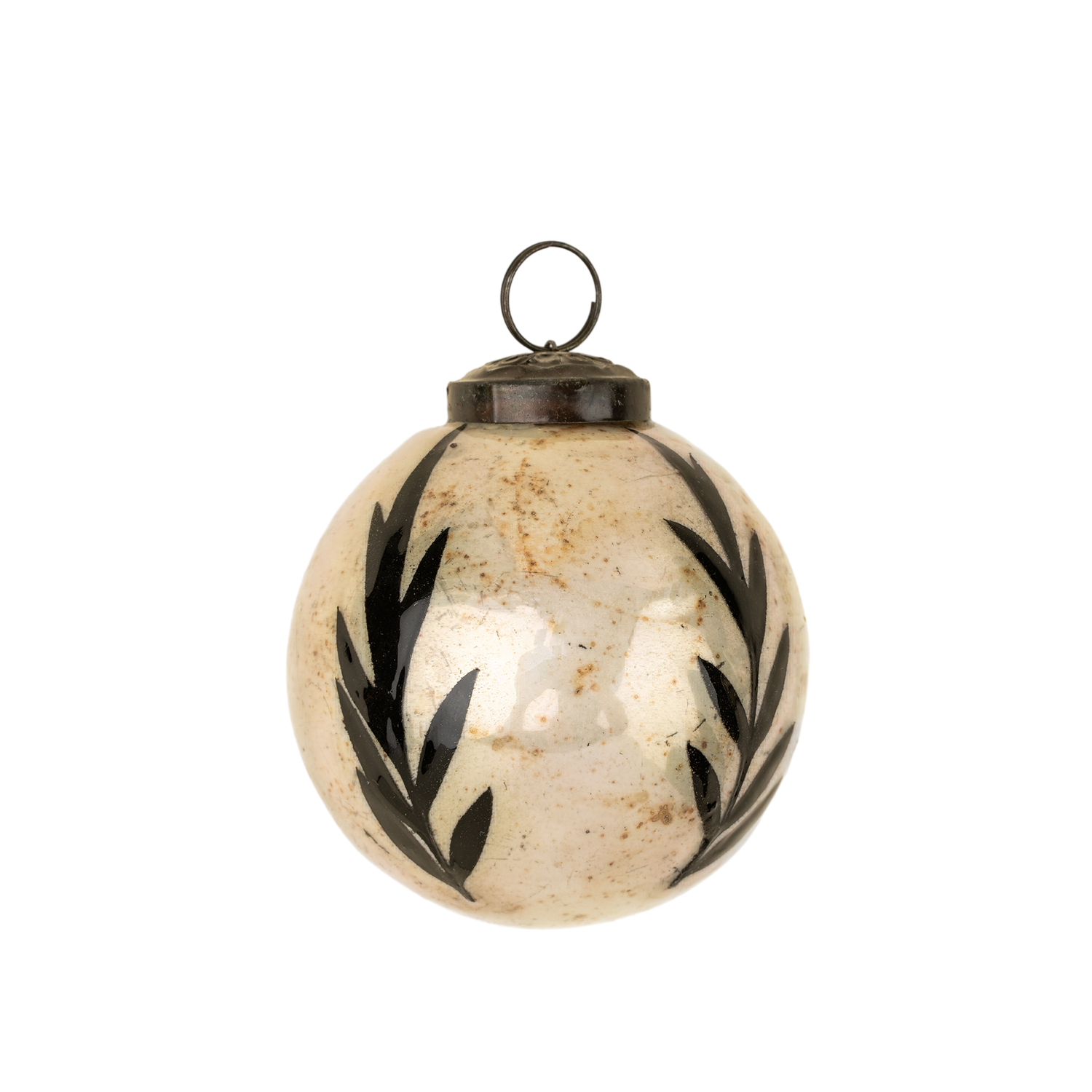 Antique Laurel Holiday Ornament | S