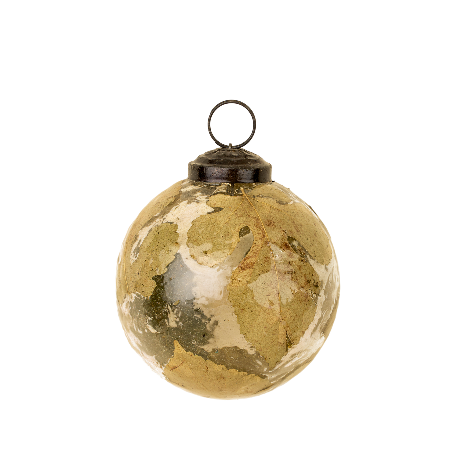 Luna Leaf Holiday Ornament | L