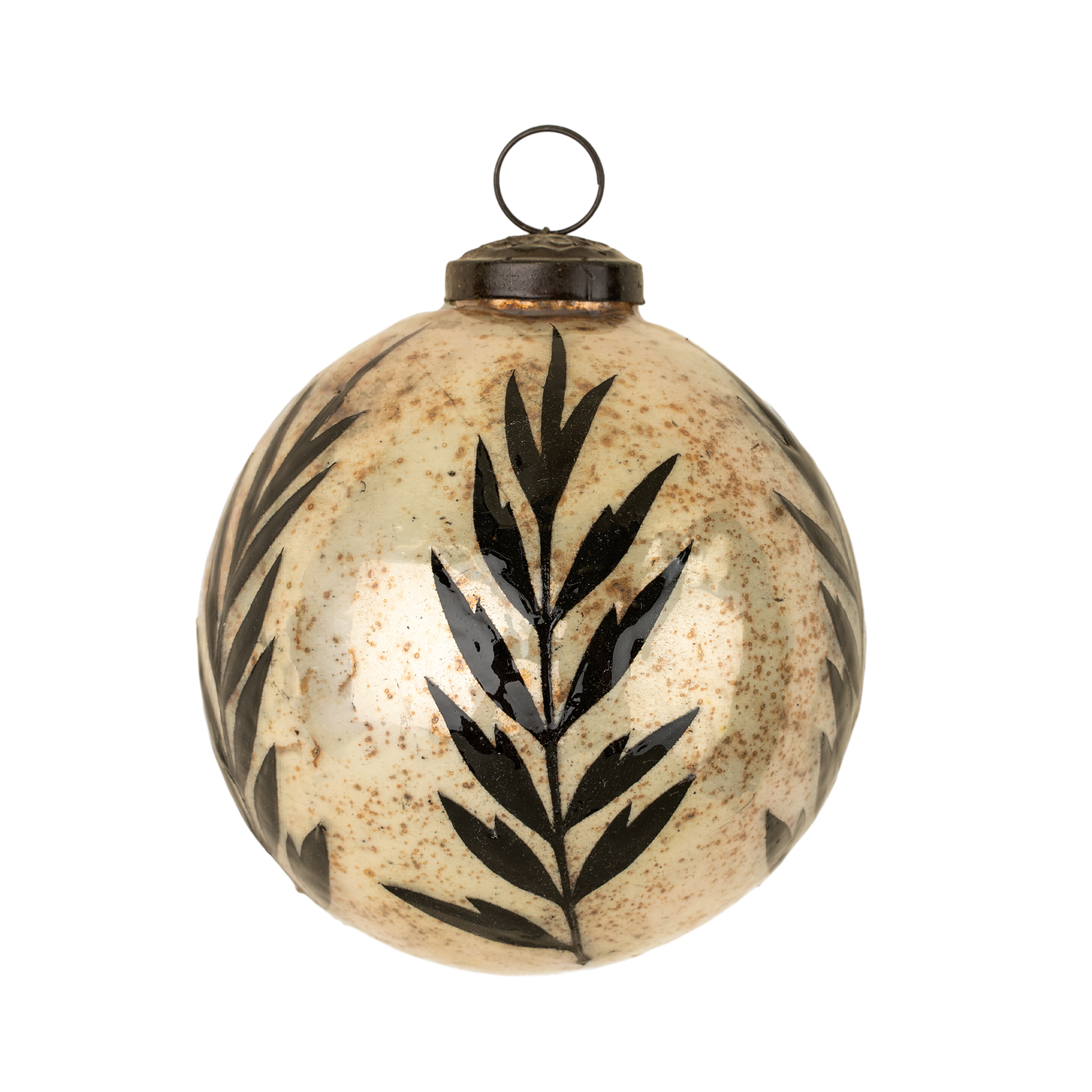 Antique Laurel Holiday Ornament | L