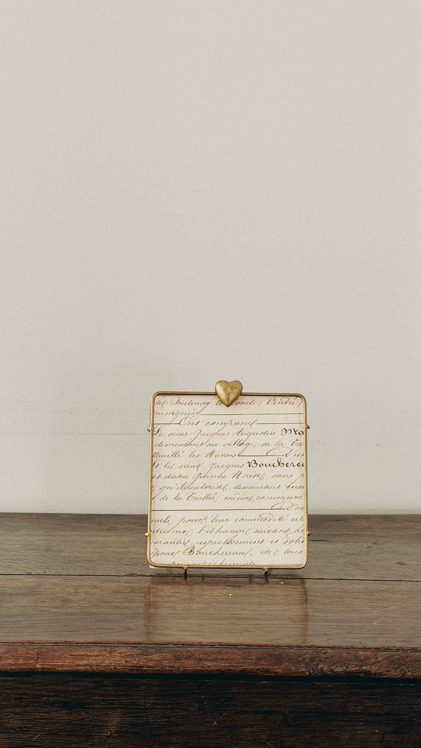Sweetheart Picture Frame | 5.5x6