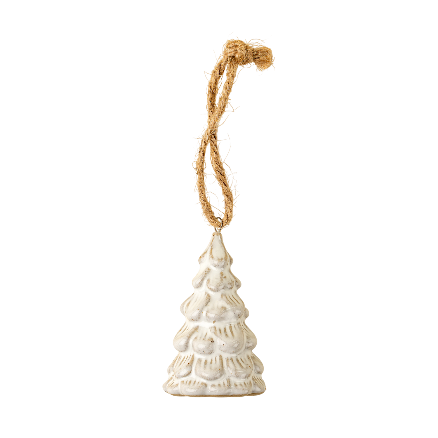 Snowdrift Tree Ornament | White