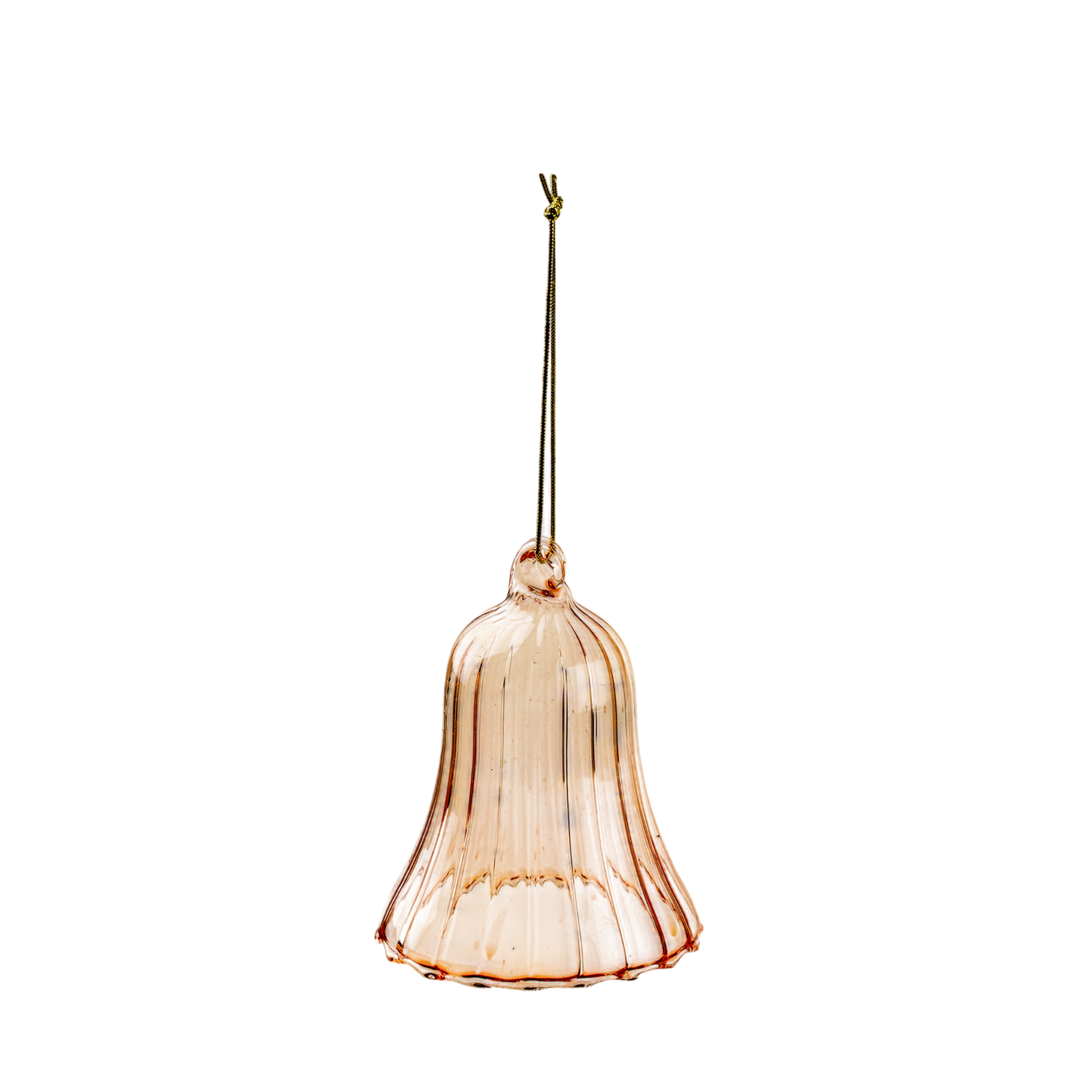 Blush Bell Glass | Ornament - S