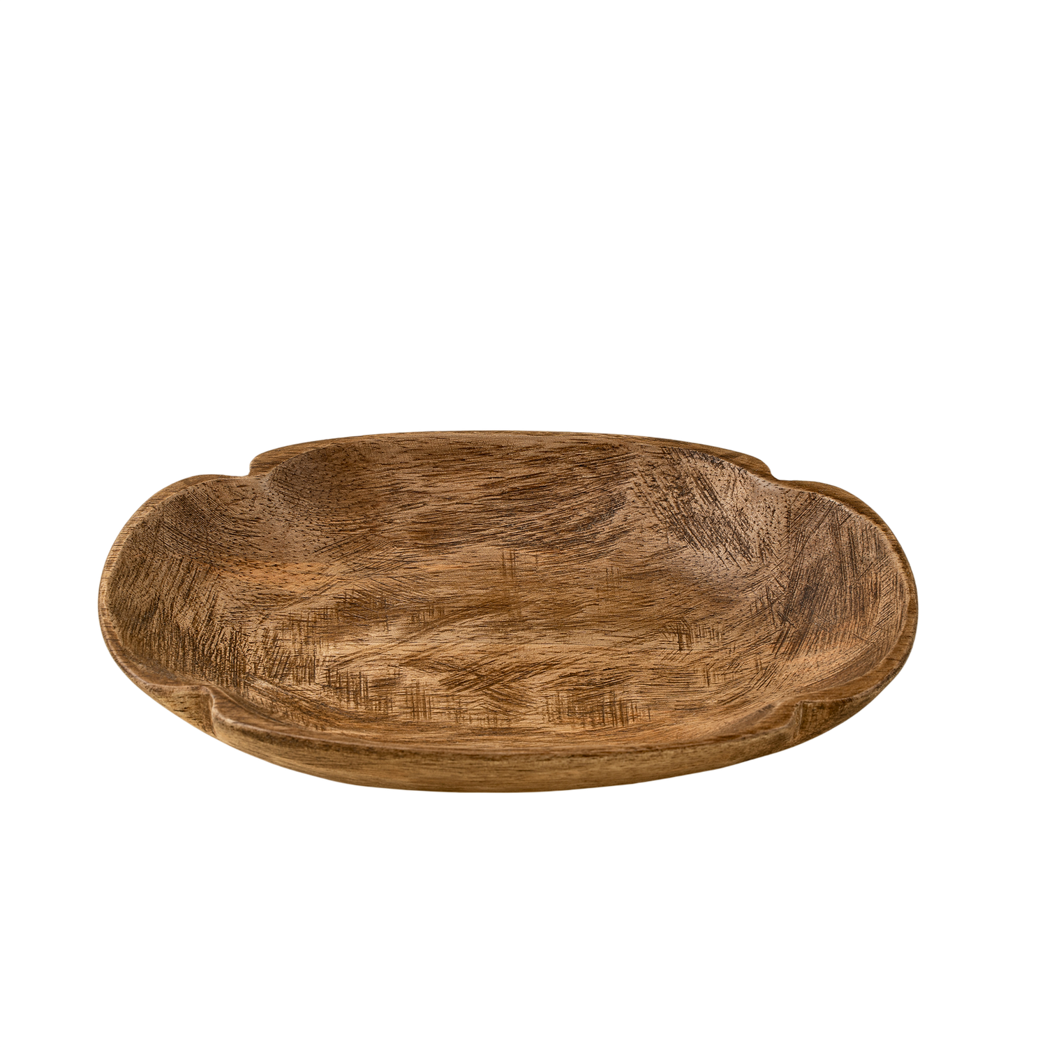 Spade Oval Carved Dish