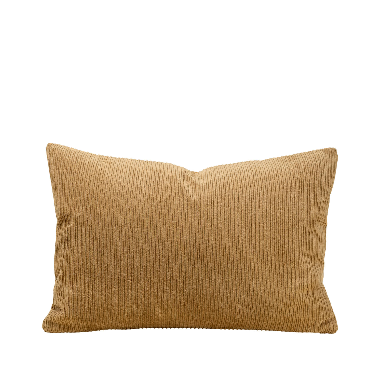 Wide Wale Gold Corduroy Pillow | 16x24