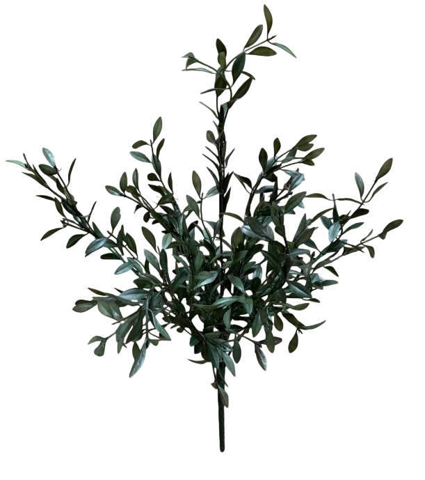 Green Willow Leaves Bush | 18"