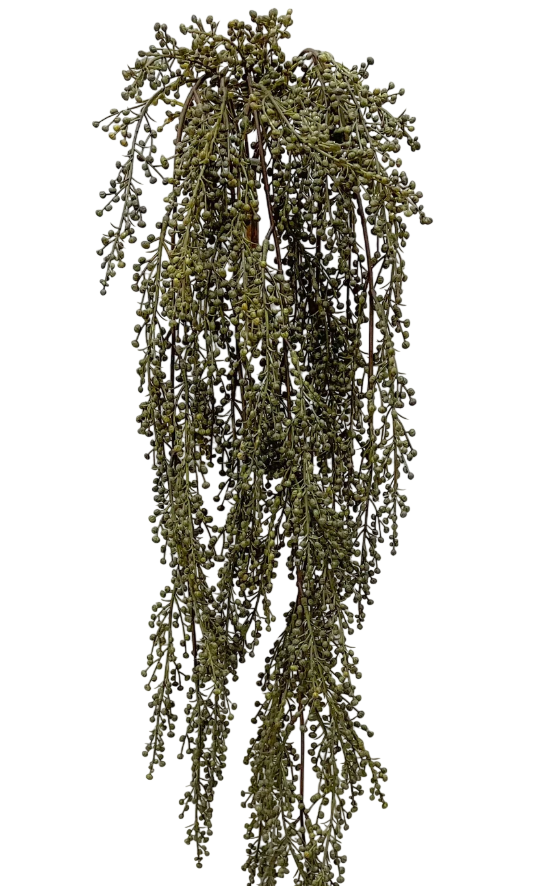 Green Pepperberries Vine Bush | 31"