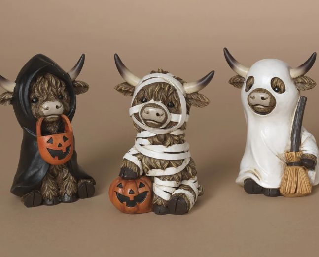 Highland Cow Halloween Assrtd | 4.75"