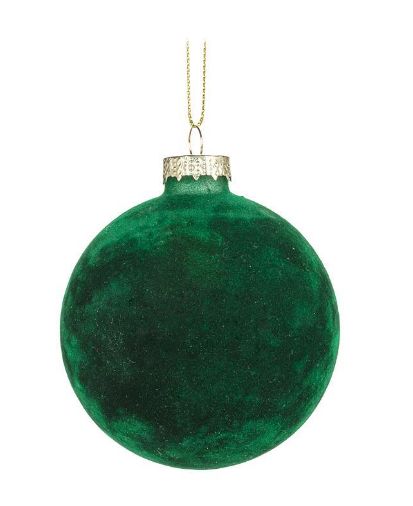 Green Velvet Ornament