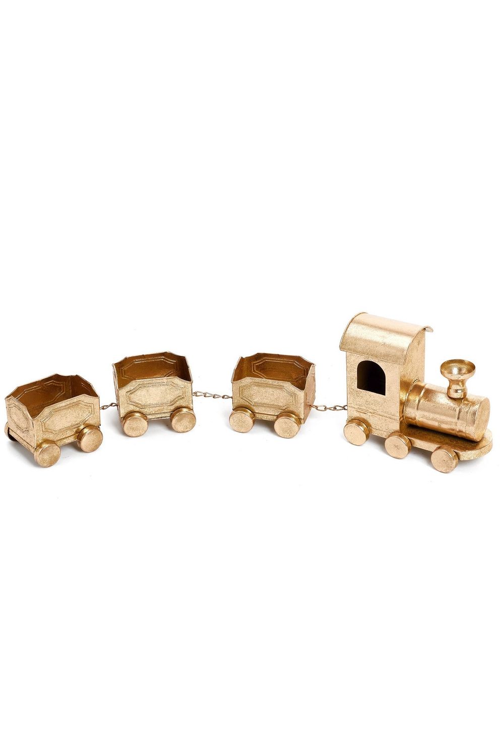 Christmas Train Decor | Gold
