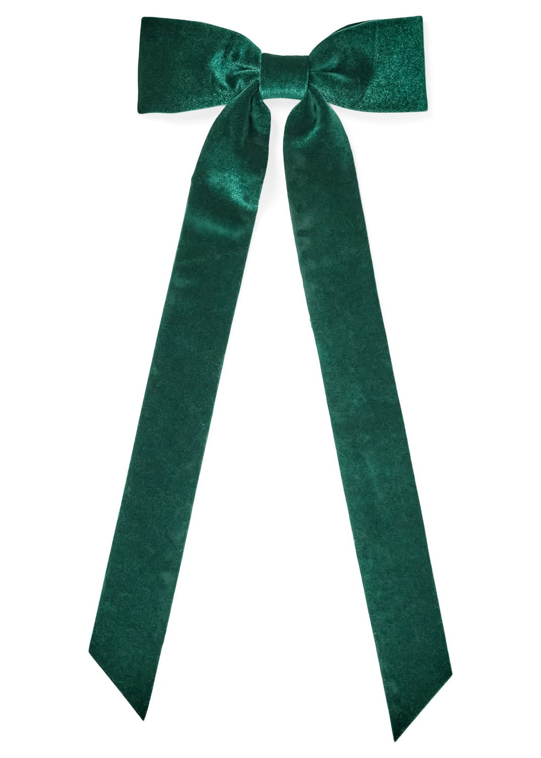 Green Bow Decoration w Clip
