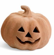 Terracotta Pumpkin Decor | Small