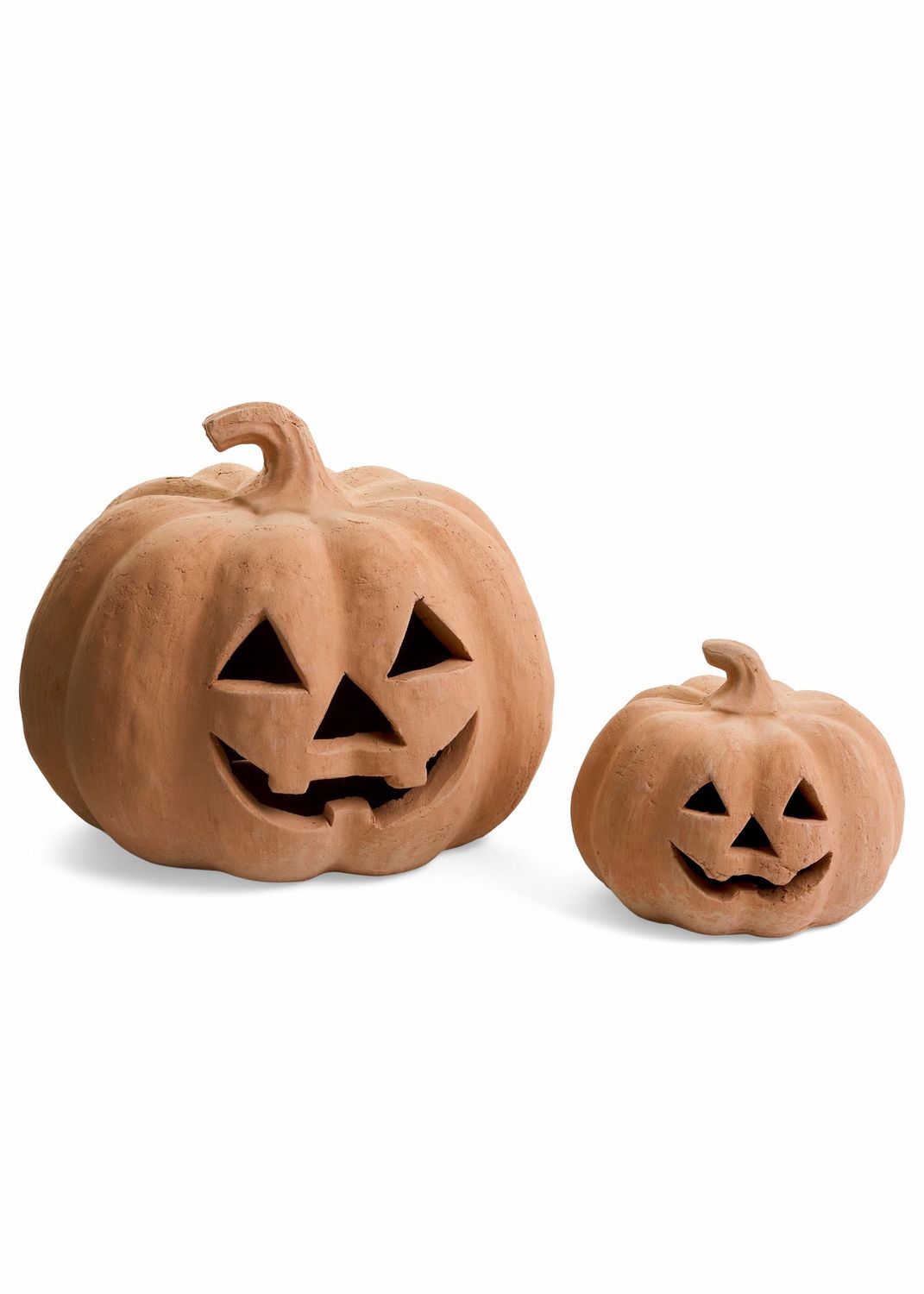 Terracotta Pumpkin Decor | Small