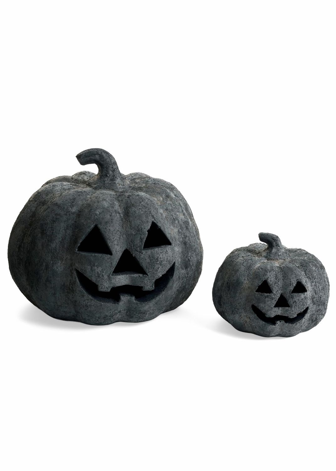 Midnight Blue Pumpkin Decor | Small