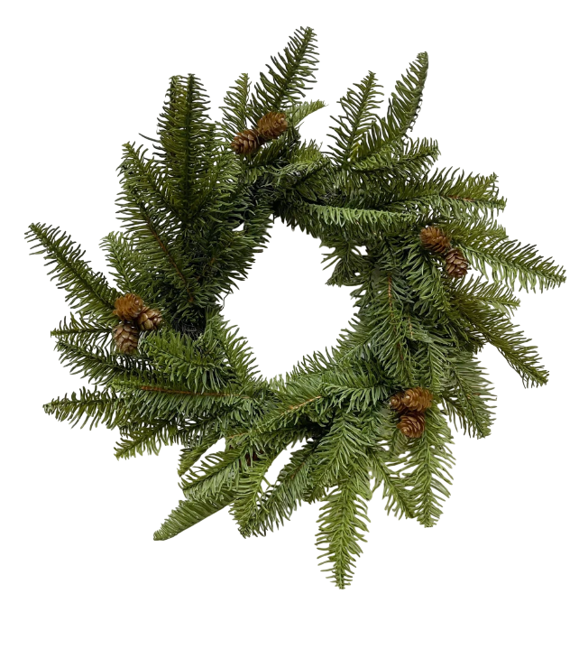 Real Touch Balsam Fir Candle Ring | 14"