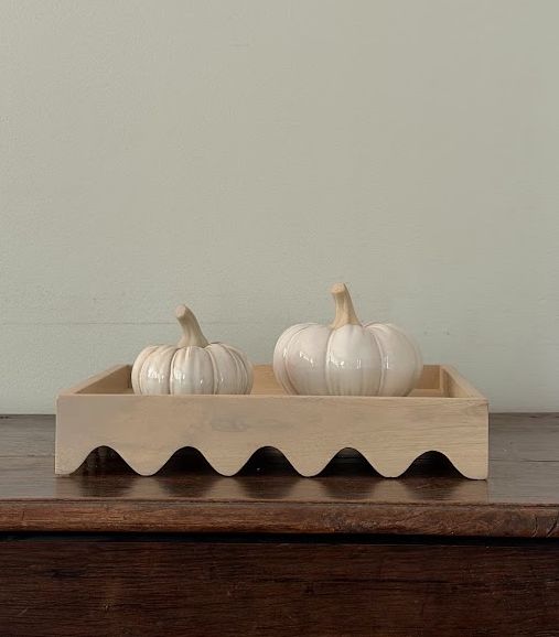 Scalloped Tray