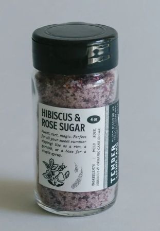 Hibiscus &amp; Rose Sugar