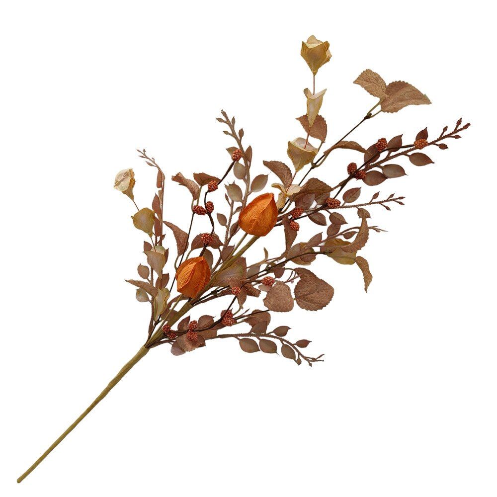 Fall Mini Leaves Spray | Brown/Orange-24"