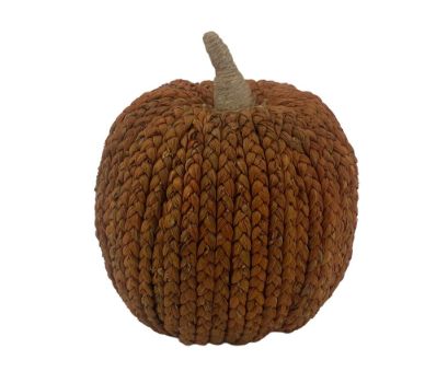 Natural Braid Pumpkin 7" | Brown-Large/Tall