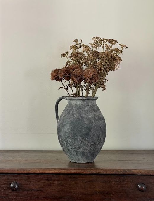 Fall Dianthus Spray | Brown-16"