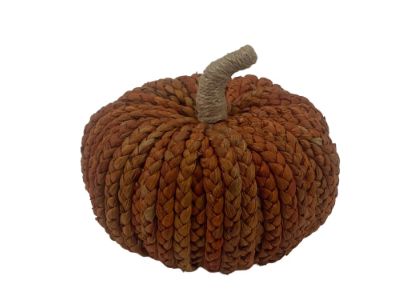 Natural Braid Grass Pumpkin | Short-Brown