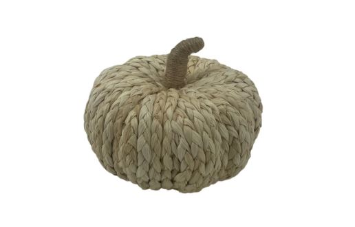 Natural Braid Grass Pumpkin | Natural-Short