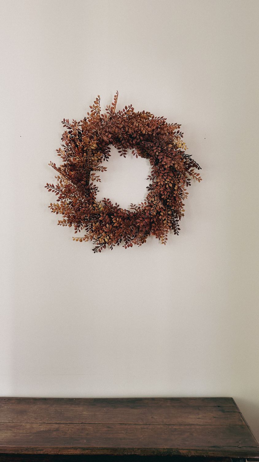 Fall Boxwood Wreath | 24"