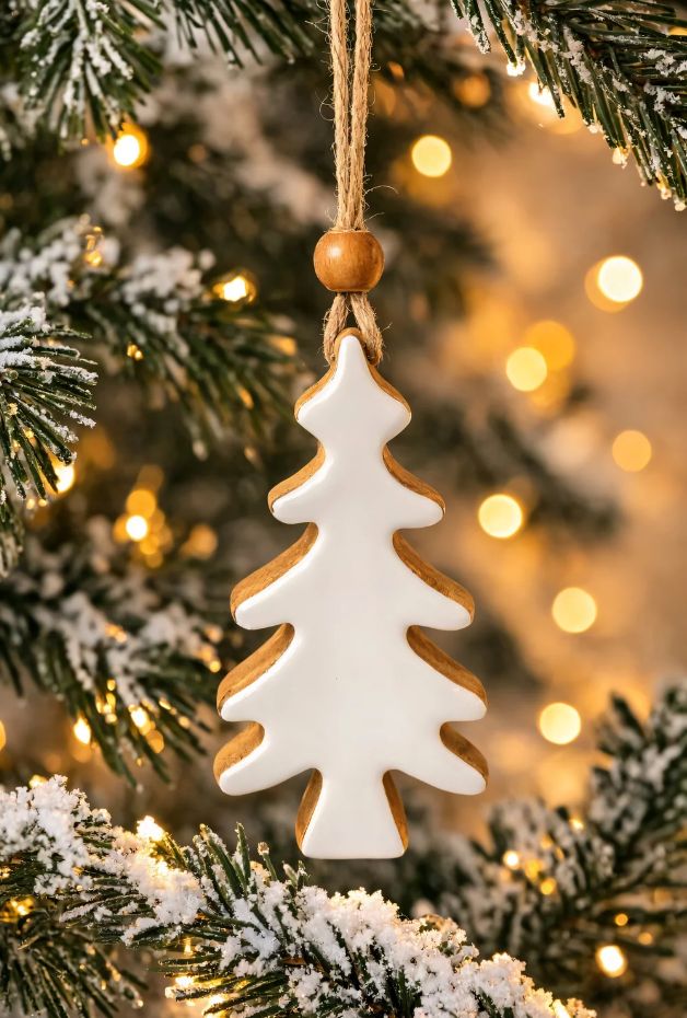 Mango Wood Tree | White