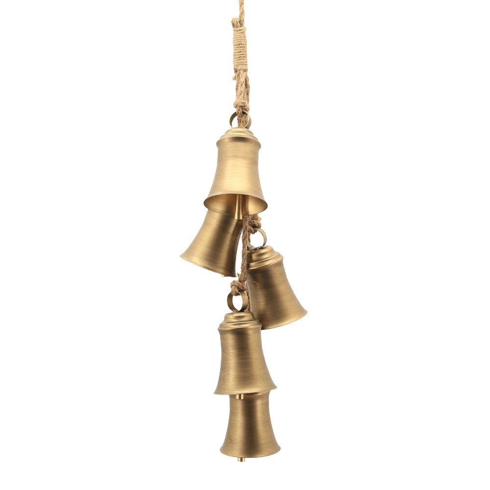 5 Bells w/Rope | Gold