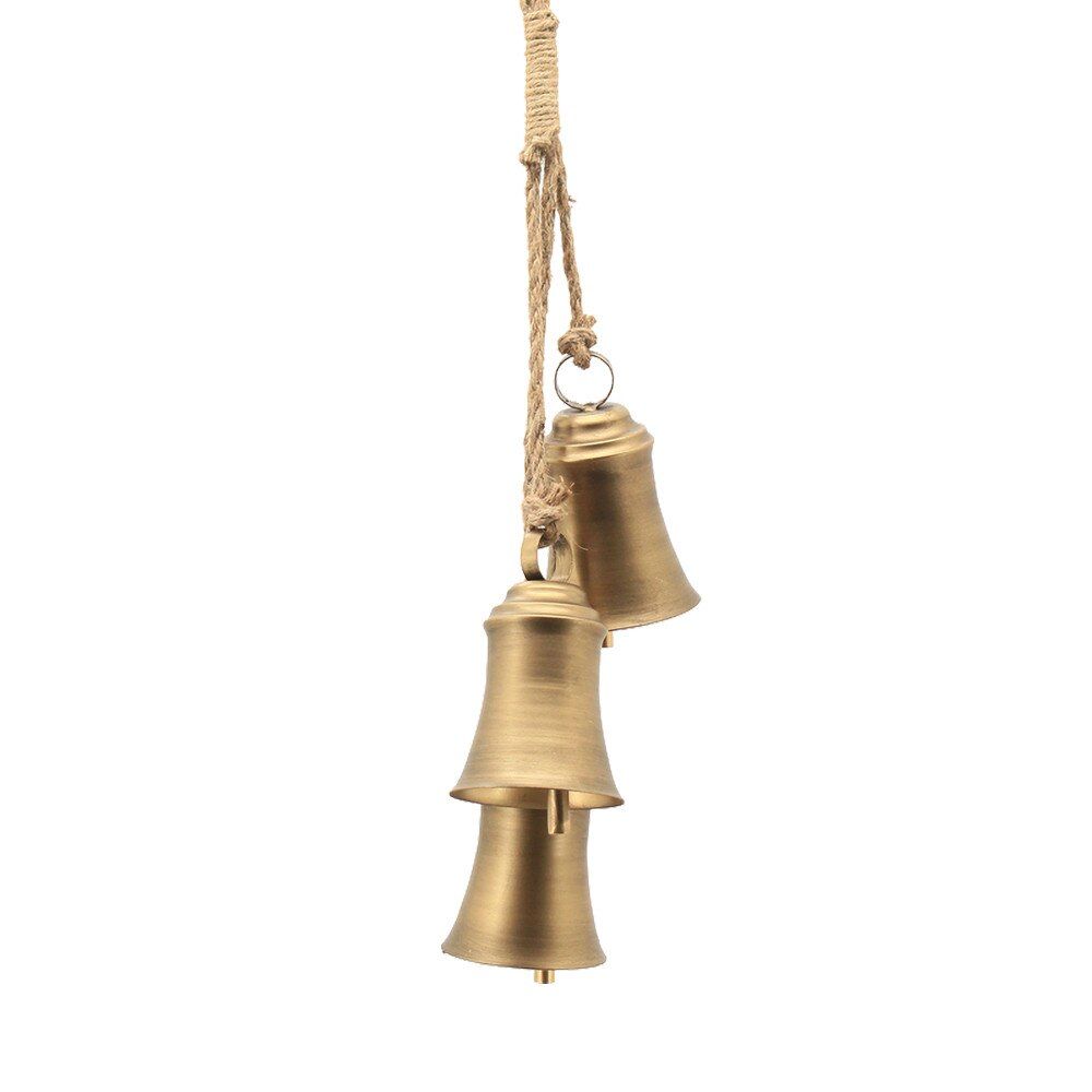 3 Bells w/Rope | Gold