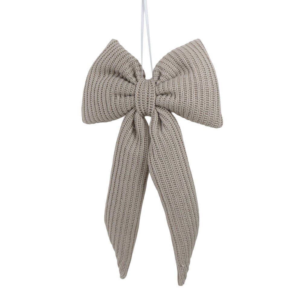 Hanger w/Bow | Light Grey