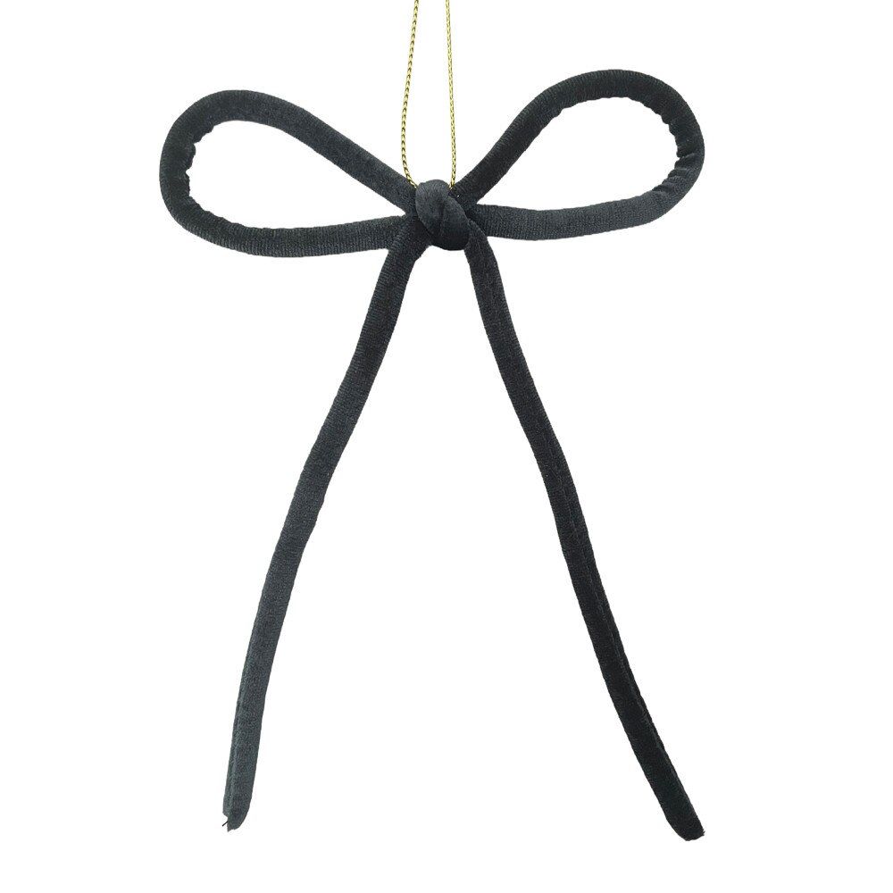 Velvet Knot Bow | Dark Green