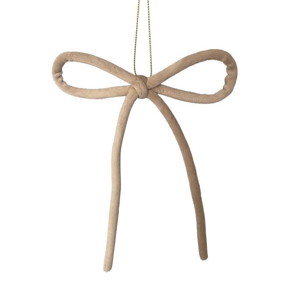 Velvet Knot Bow | Ivory