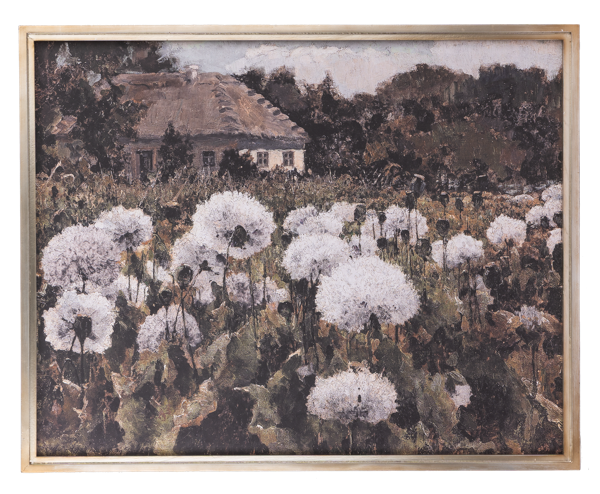 Framed Painterly Landscape Art