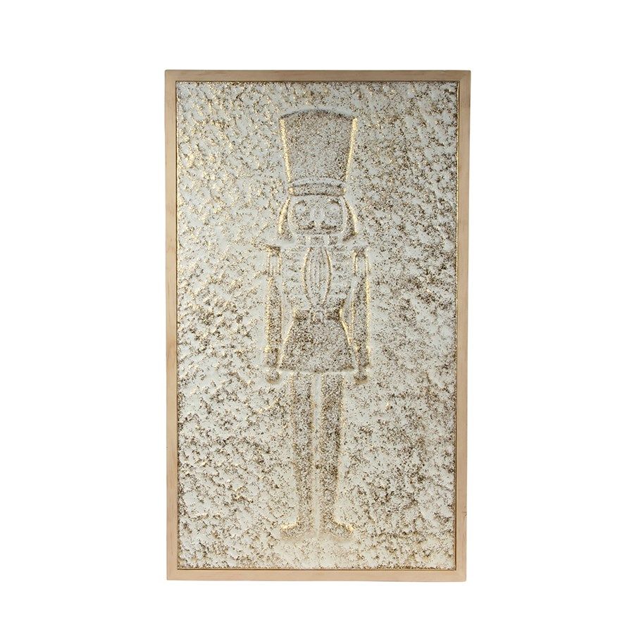 Nutcracker Framed Art | Gold