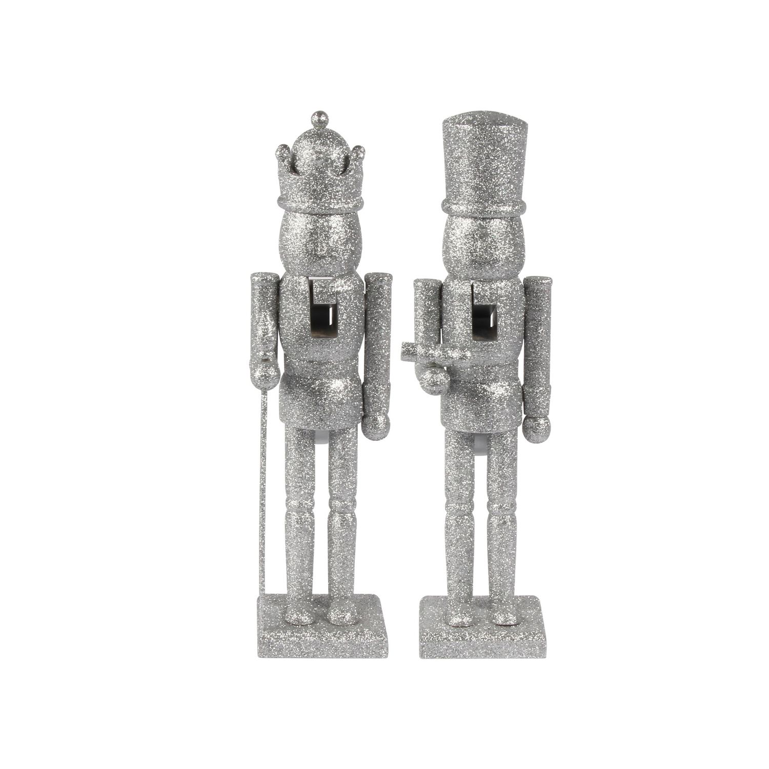 Shimmer Nutcracker Silver