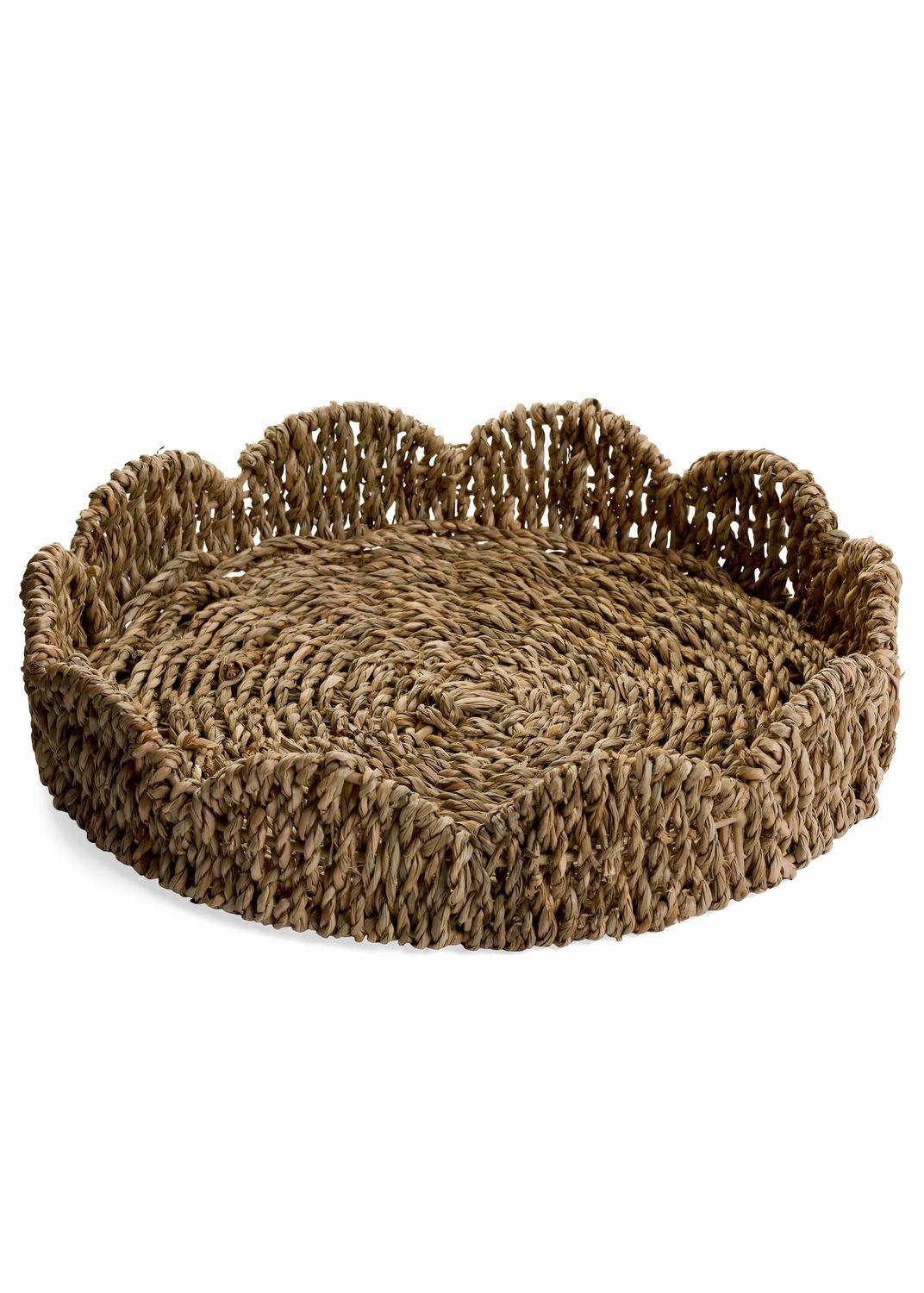 Round Tray | Scalloped Edge