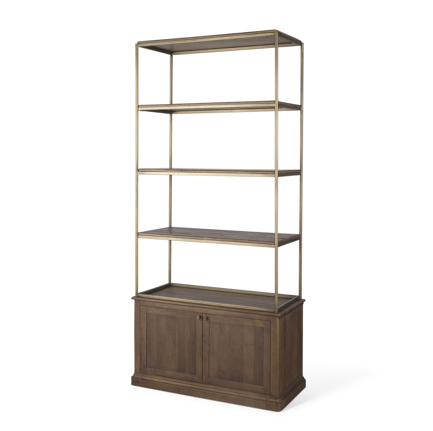 Baron Dark Brown 2 Door Cabinet