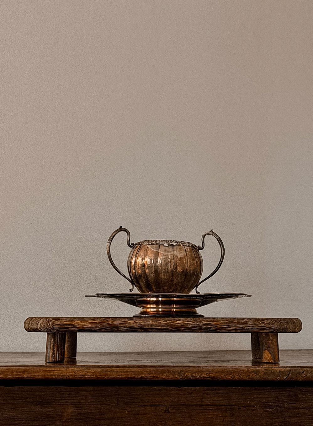 Vintage Silver Plated Trophy Urn