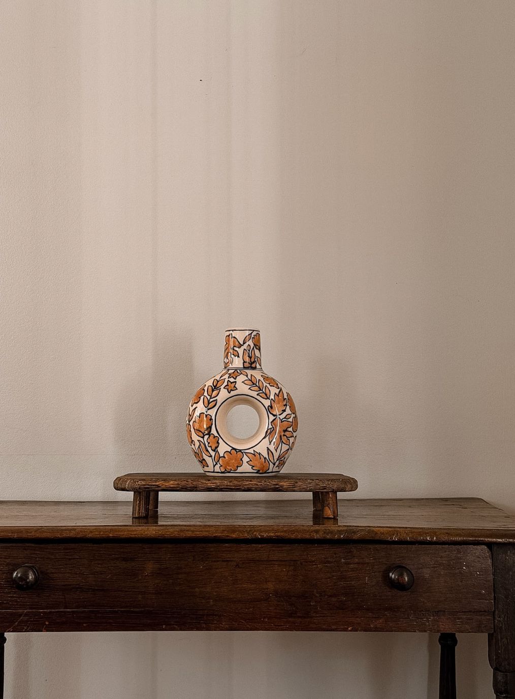 Hand-Painted Ceramic Vase
