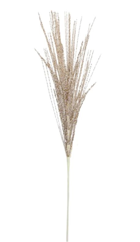 Beaded Grass Spray | Champagne