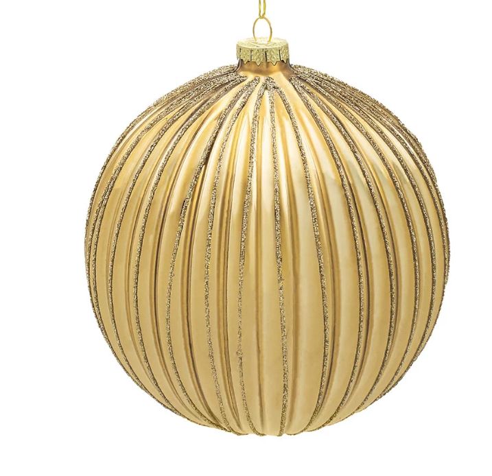 Empress Antique Ornament | Champagne-6"