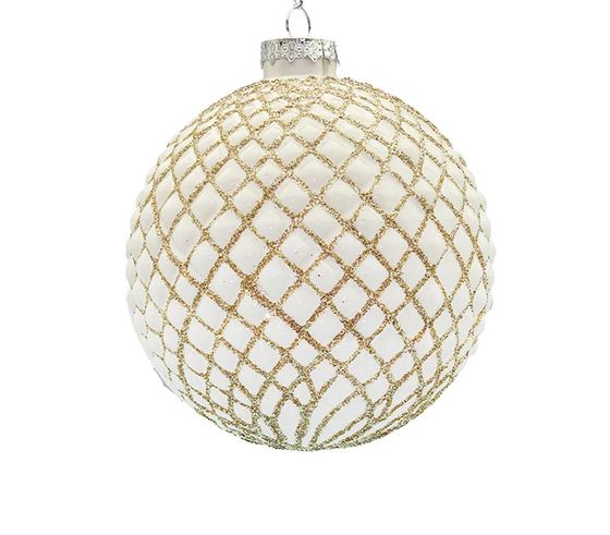Regal Antique Ornament | Champagne-4"