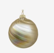 Diana Ornament | French Vanilla-3"