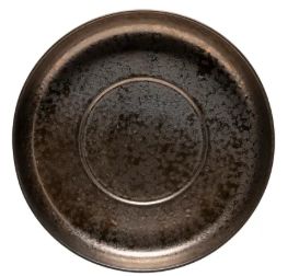 Deep Round Plate | Resonance Brown
