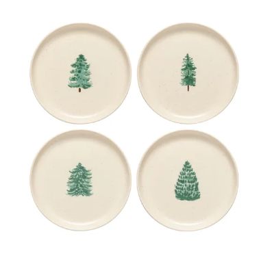 Christmas Tree Salad Plate