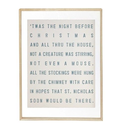 Wall Art | Twas Night